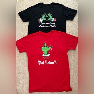 Funny Couples Christmas T-Shirts